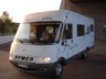 Hymer B644G -00 med 6 bältade platser.